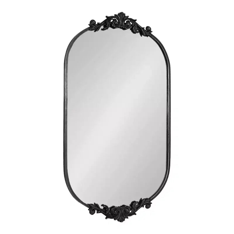 Kate & Laurel All Things Decor Miroir mural Arendahl Capsule 24"x41" Noir
