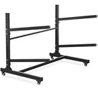 Support de rangement robuste pour kayaks avec roues verrouillables pour kayaks, canoës, planches de surf et planches à pagaie Étagères amovibles
