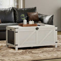 Table basse relevable avec rangement