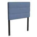 Tête de lit rembourrée Paxton Channel Stitched de Flash Furniture, hauteur réglable de 44,5 à 57,25