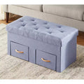 BrylaneHome Double Foldable Ottoman