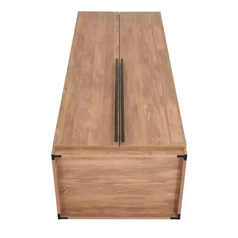 Manhattan Comfort Armoire modulable 2 pièces Lee 4 portes et 8 étagères