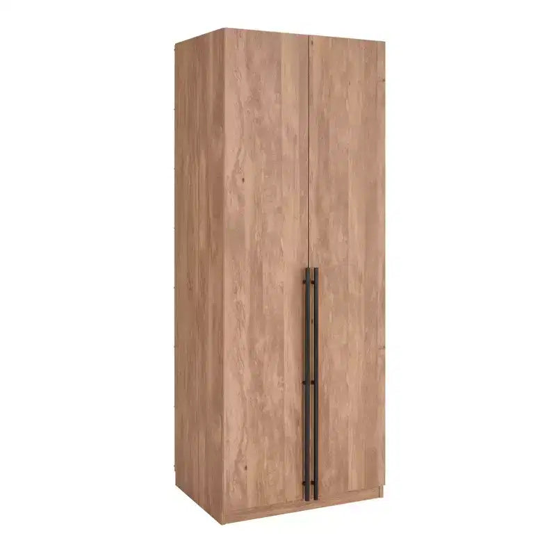 Manhattan Comfort Armoire modulable 2 pièces Lee 4 portes et 8 étagères