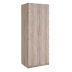 Manhattan Comfort Armoire modulable 2 pièces Lee 4 portes et 8 étagères