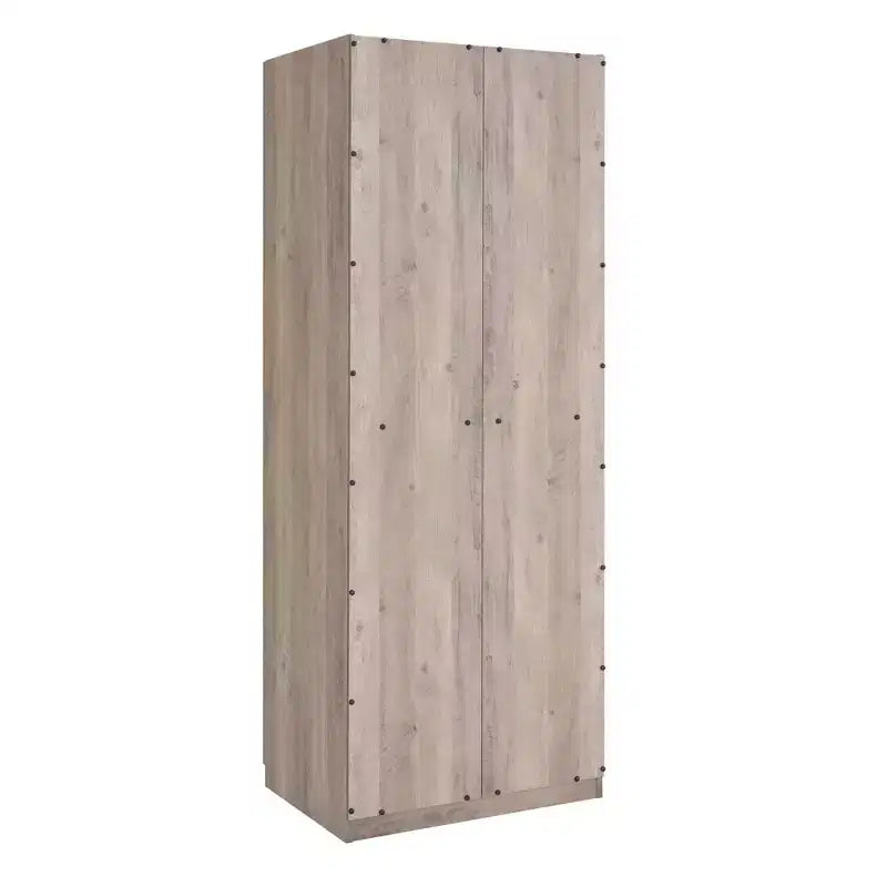 Manhattan Comfort Armoire modulable 2 pièces Lee 4 portes et 8 étagères
