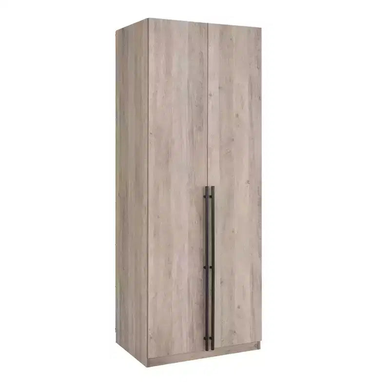Manhattan Comfort Armoire modulable 2 pièces Lee 4 portes et 8 étagères