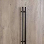 Manhattan Comfort Armoire modulable 2 pièces Lee 4 portes et 8 étagères