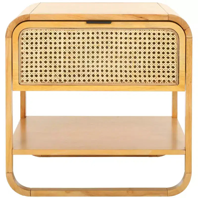 Table de chevet avec 1 tiroir et 1 étagère ouverte Yunis - NST9205 - Safavieh