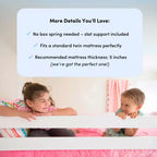 Lit superposé Max & Lily, cadre de lit superposé en L complet sur grand lit pour enfants avec échelle à l'extrémité, lit superposé en bois massif pour enfants, aucun sommier tapissier requis
