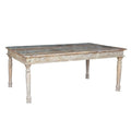 Driftwood Recycled Carved Dining Table -83 - 83