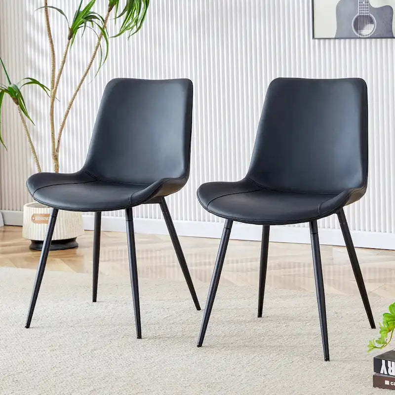 Chaise de salle à manger avec coussin de dossier